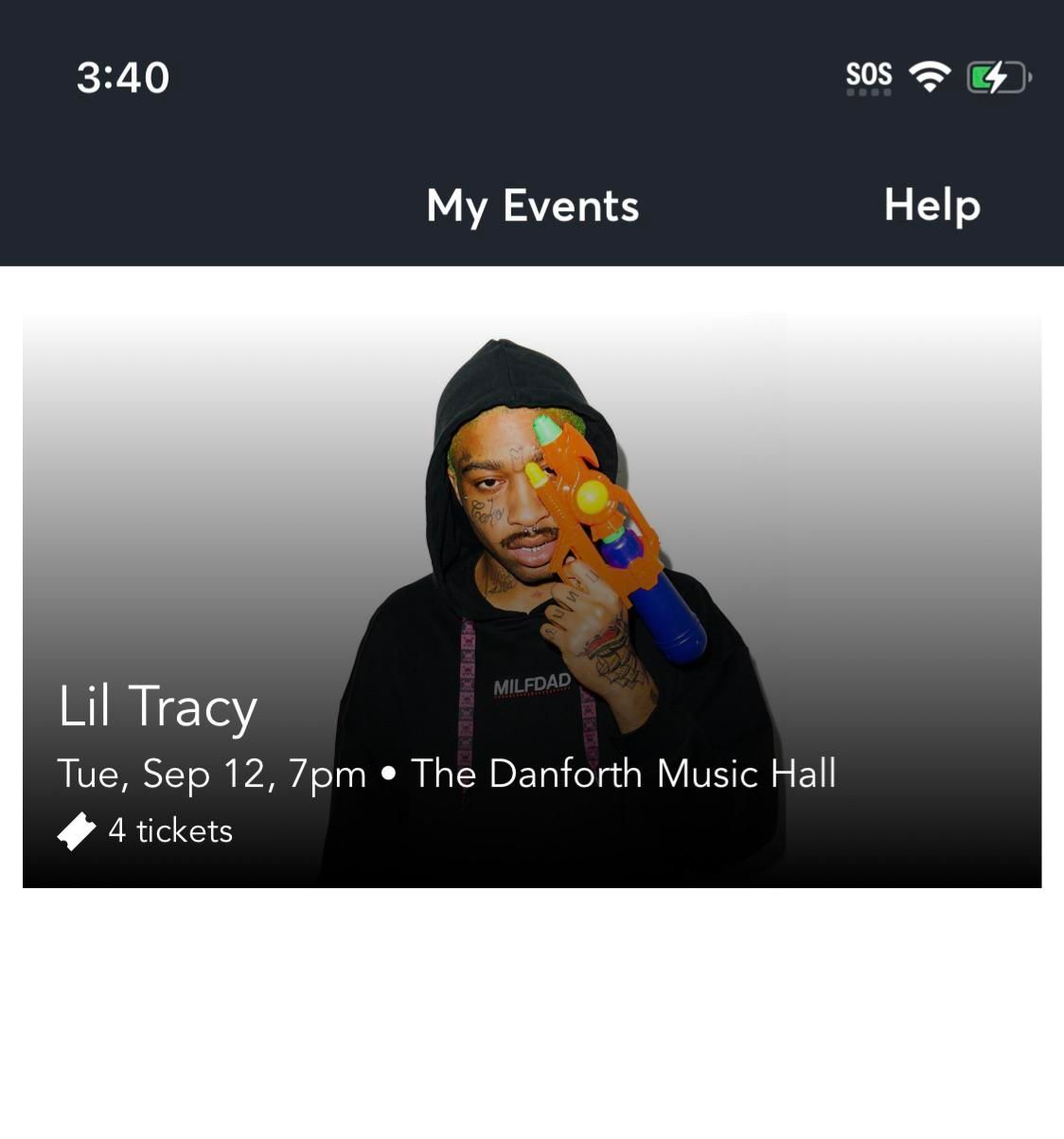 Lil Tracy at Warsaw