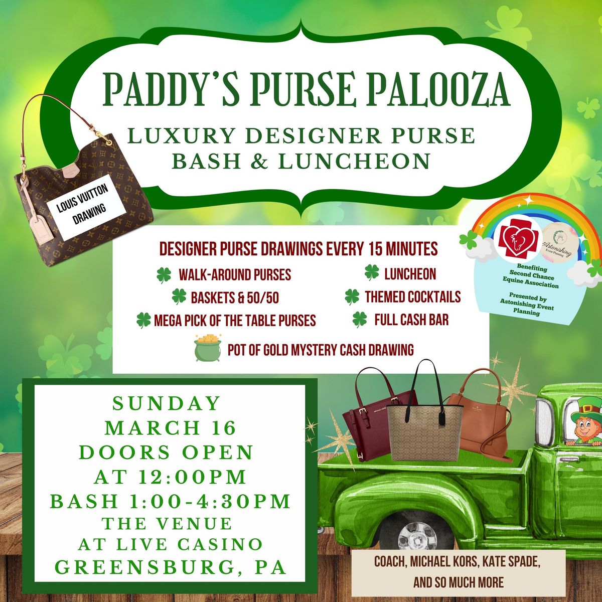 Paddy\u2019s Purse Palooza 