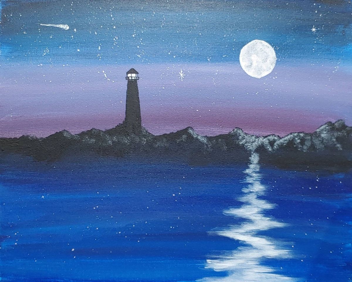 BYOB Paint Party - NEW! Midnight Coast \u2013 Mar 14 | $35