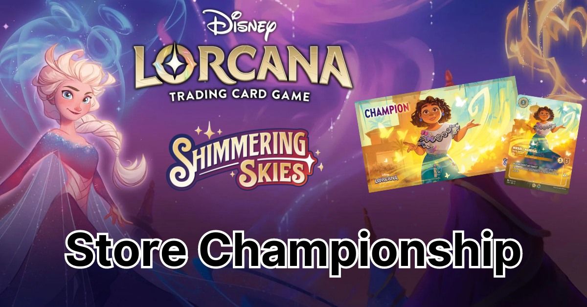 Lorcana Store Championship Shimmering Skies