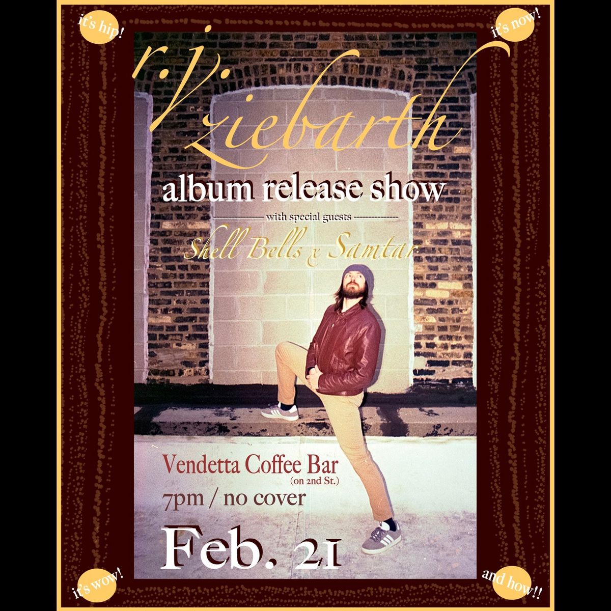 R.J. Ziebarth\u2019s Debut Album Release Show