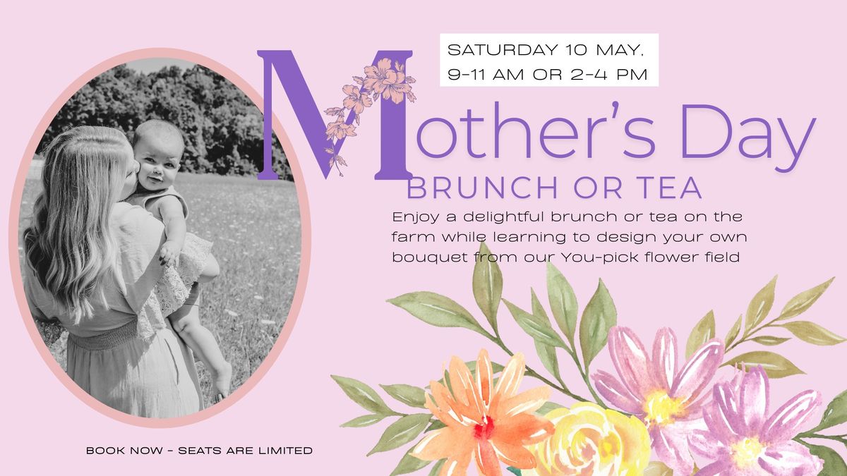 Mother's Day Brunch on the Flower Farm