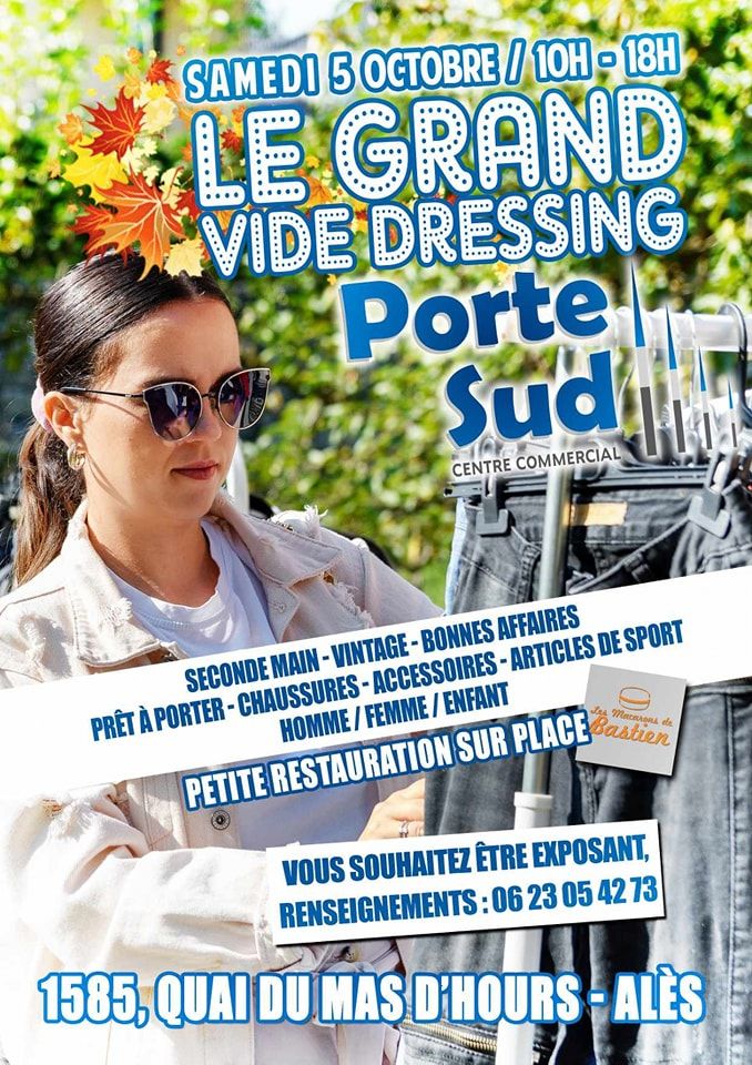 VIDE DRESSING CENTRE COMMERCIAL PORTE SUD