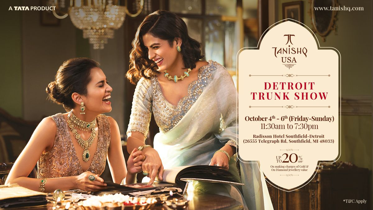 Tanishq USA  |  Detroit Trunk Show