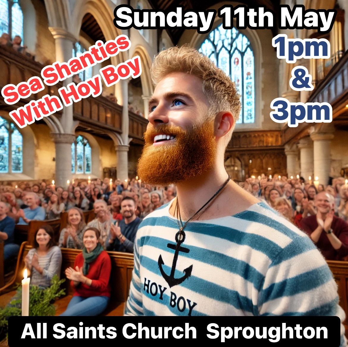 Sunday Sea Shanties at All Saints Church Sproughton