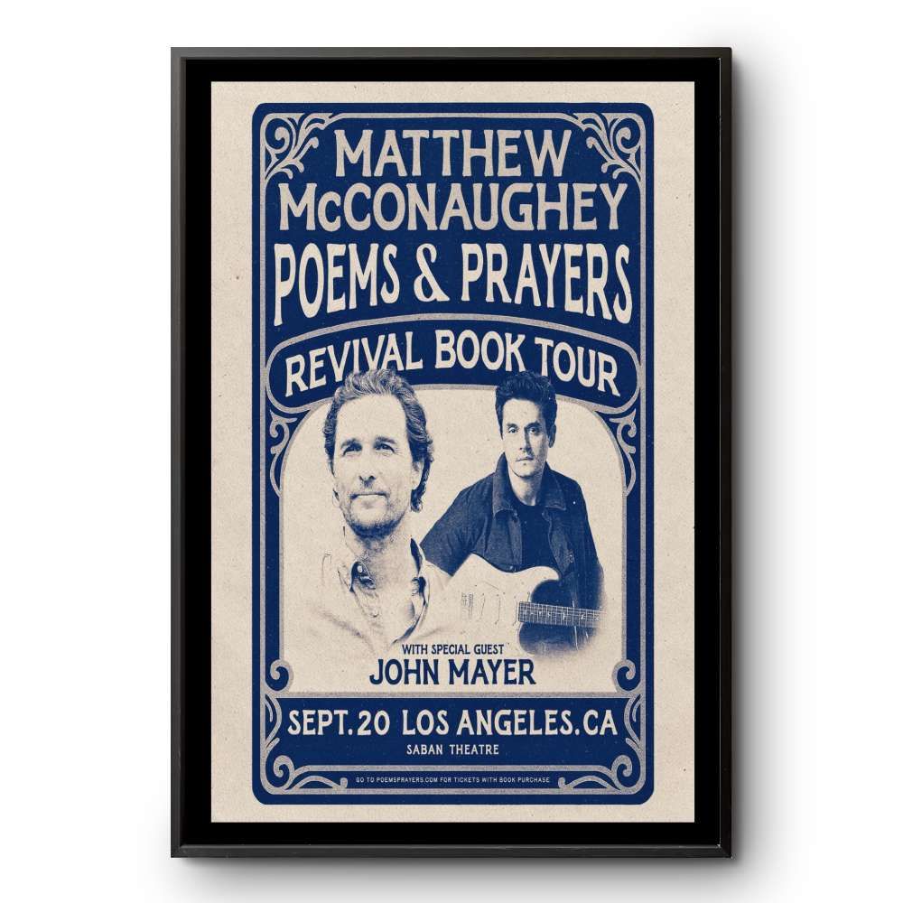 Matthew McConaughey: Poems and Prayers - Revival Book Tour