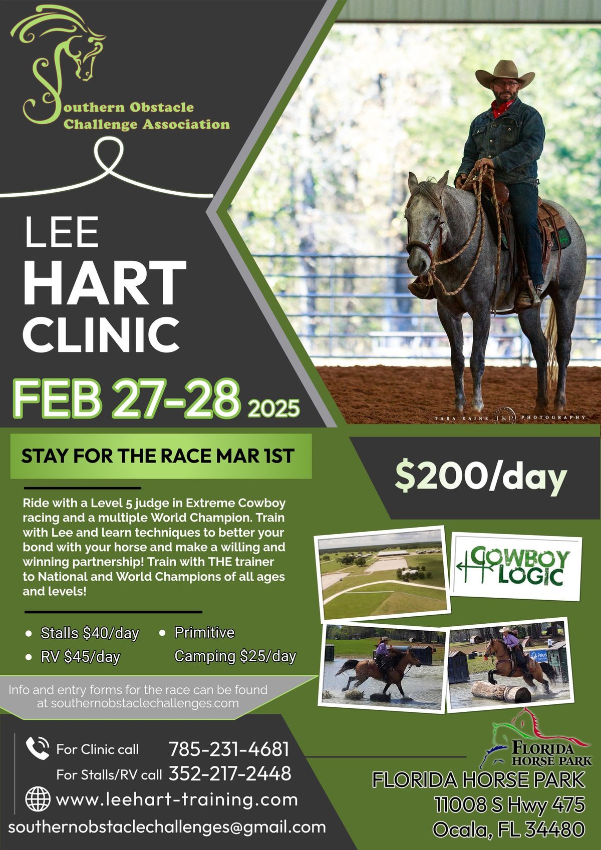 Lee Hart Clinic and EXCA Race