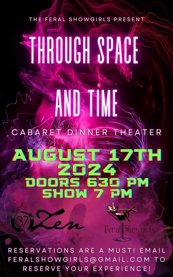 Cabaret Dinner Theater Time Travel Edition!