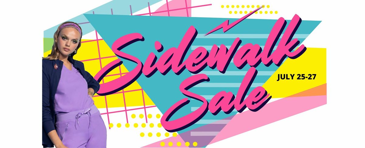 Annual Sidewalk Sale!