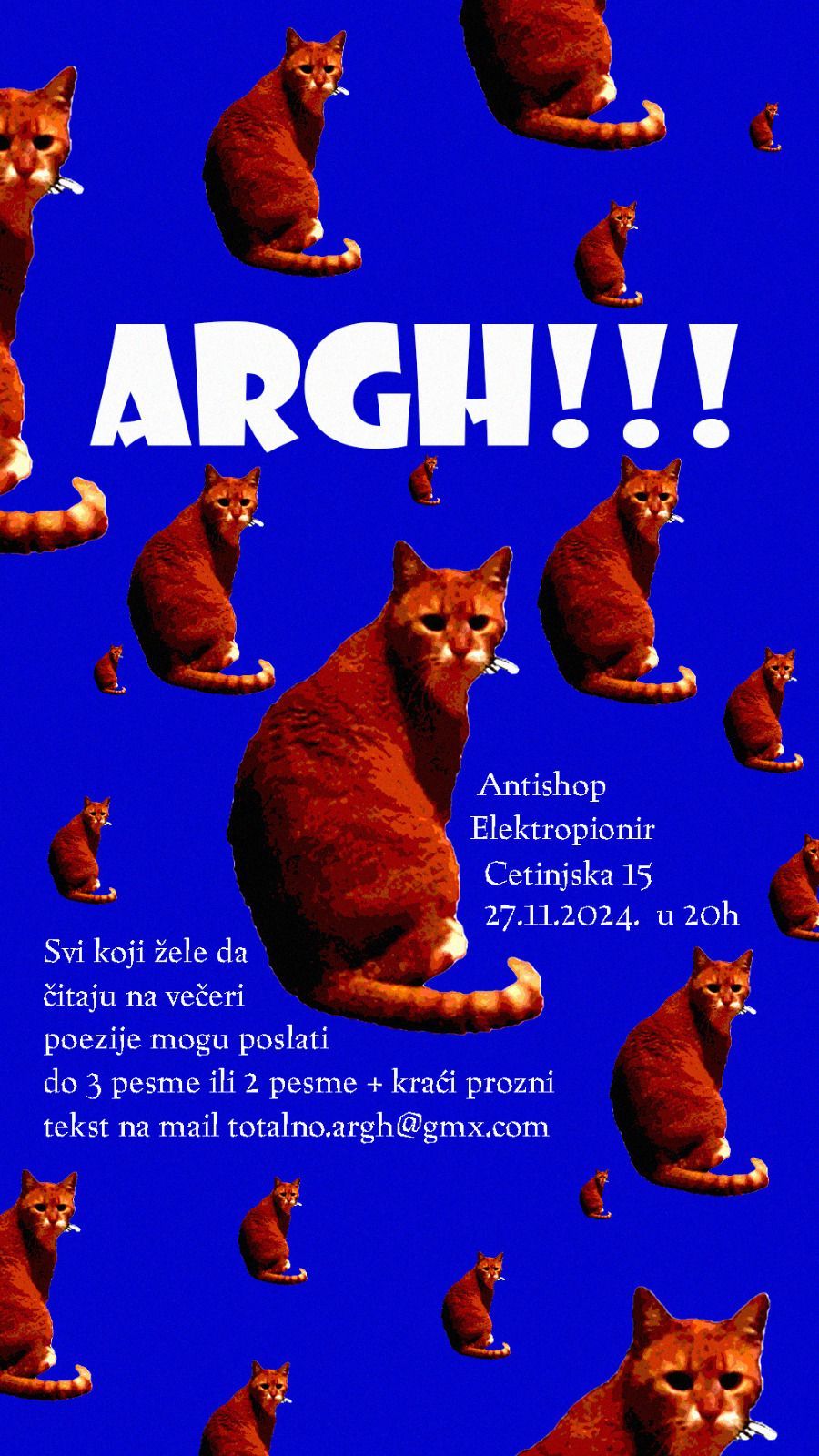 ARGH! ve\u010de poezije 90.