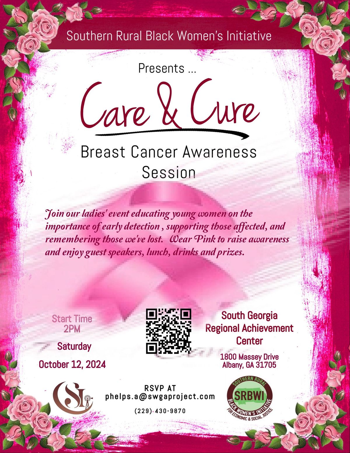 Brest Cancer Awareness. "Care & Cure"