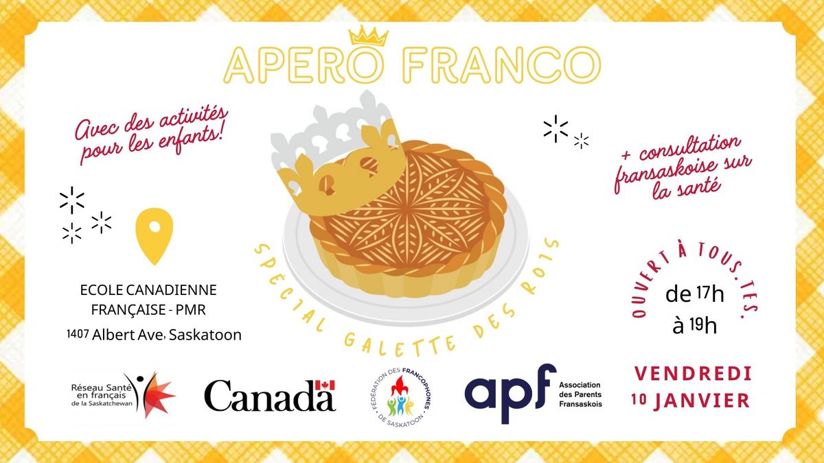 APERO FRANCO Sp\u00e9cial galette des rois