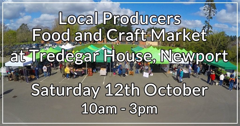 Local Producers Market at Tredegar House, Newport