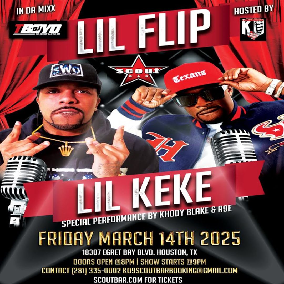 Lil Flip & Lil Keke live at Scout