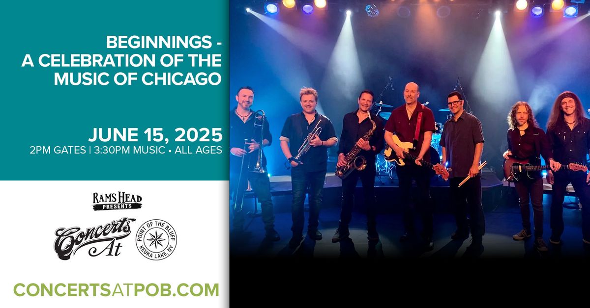 Beginnings - A Celebration of the Music of Chicago at Concerts at POB