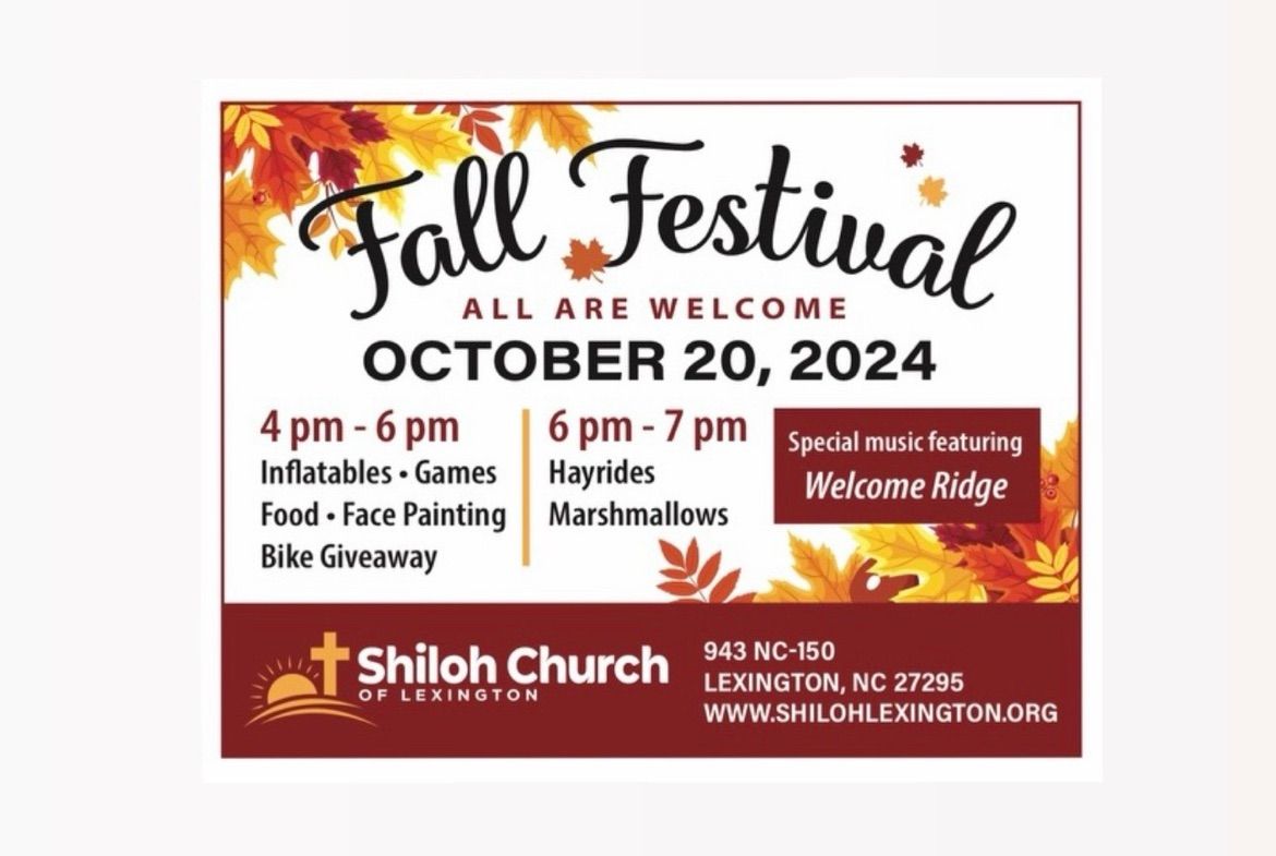 Shiloh Church\u2019s Fall Festival