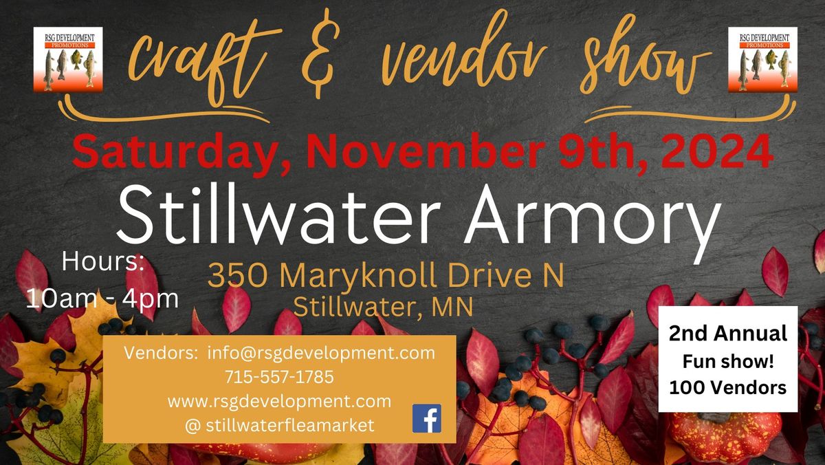 Stillwater Craft & Vendor Show