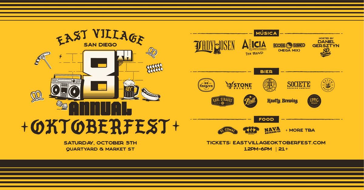 8th Annual East Village Oktoberfest