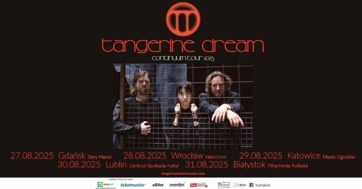 30.08.2025 TANGERINE DREAM Continuum Tour 2025 - Lublin, Centrum Spotkania Kultur