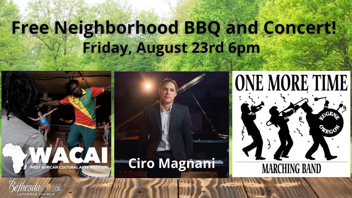 Amazing Concert & Hot Dog BBQ - Free Neighborhood Event