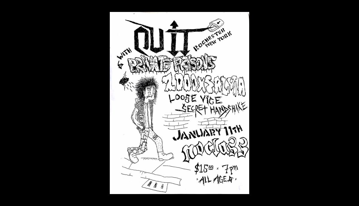 Quit \/ Private Prisons \/ 1000x Salvia \/ Loose Vice \/ Secret Handshake @ No Class