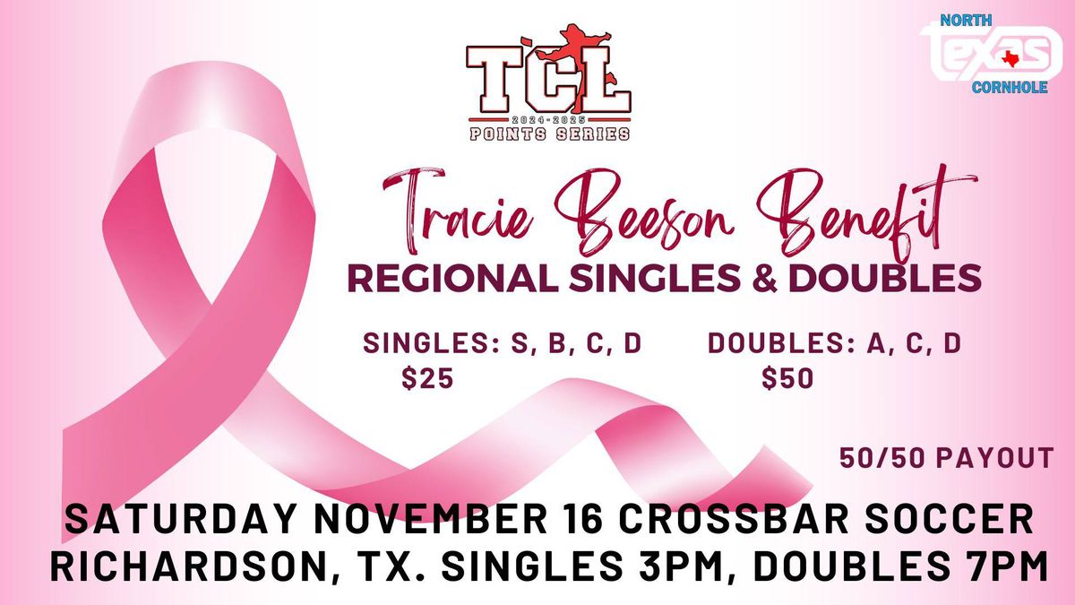 NTX - Regional Singles and Doubles Benefit for Tracie Beeson - TCL Points Series