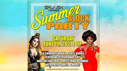 Summer Block Party 2021