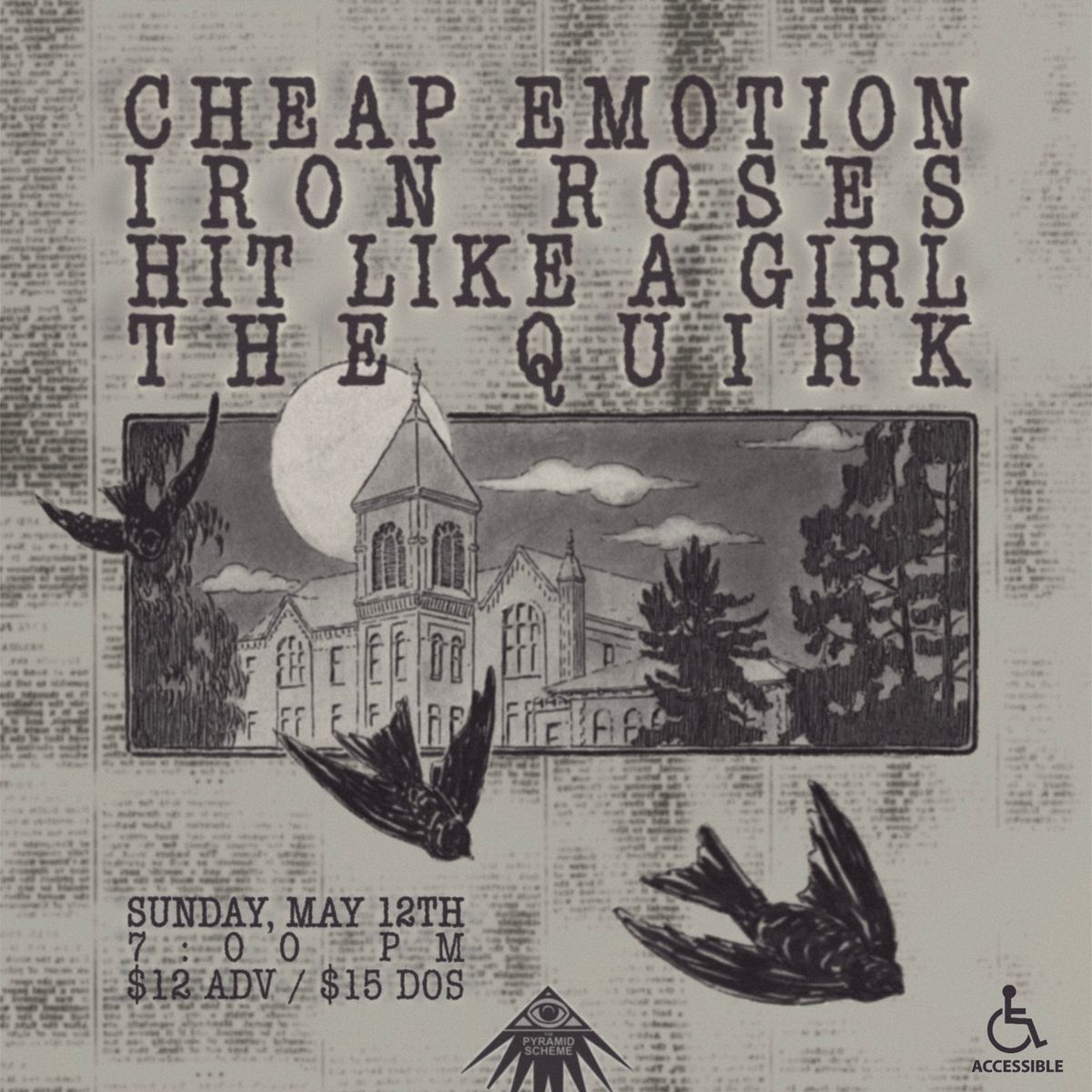 Cheap Emotion + Iron Roses + Hit Like A Girl + The Quirk | Pyramid Scheme 5\/12