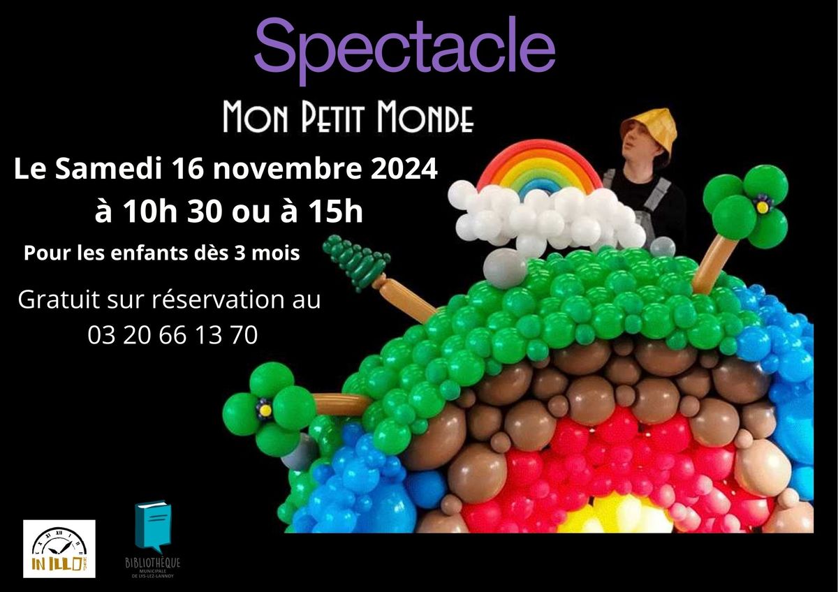 Spectacle Mon petit monde