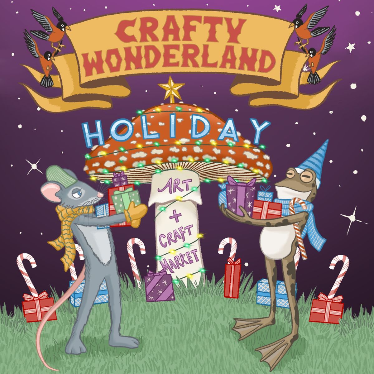 Crafty Wonderland Holiday Art + Craft Market!