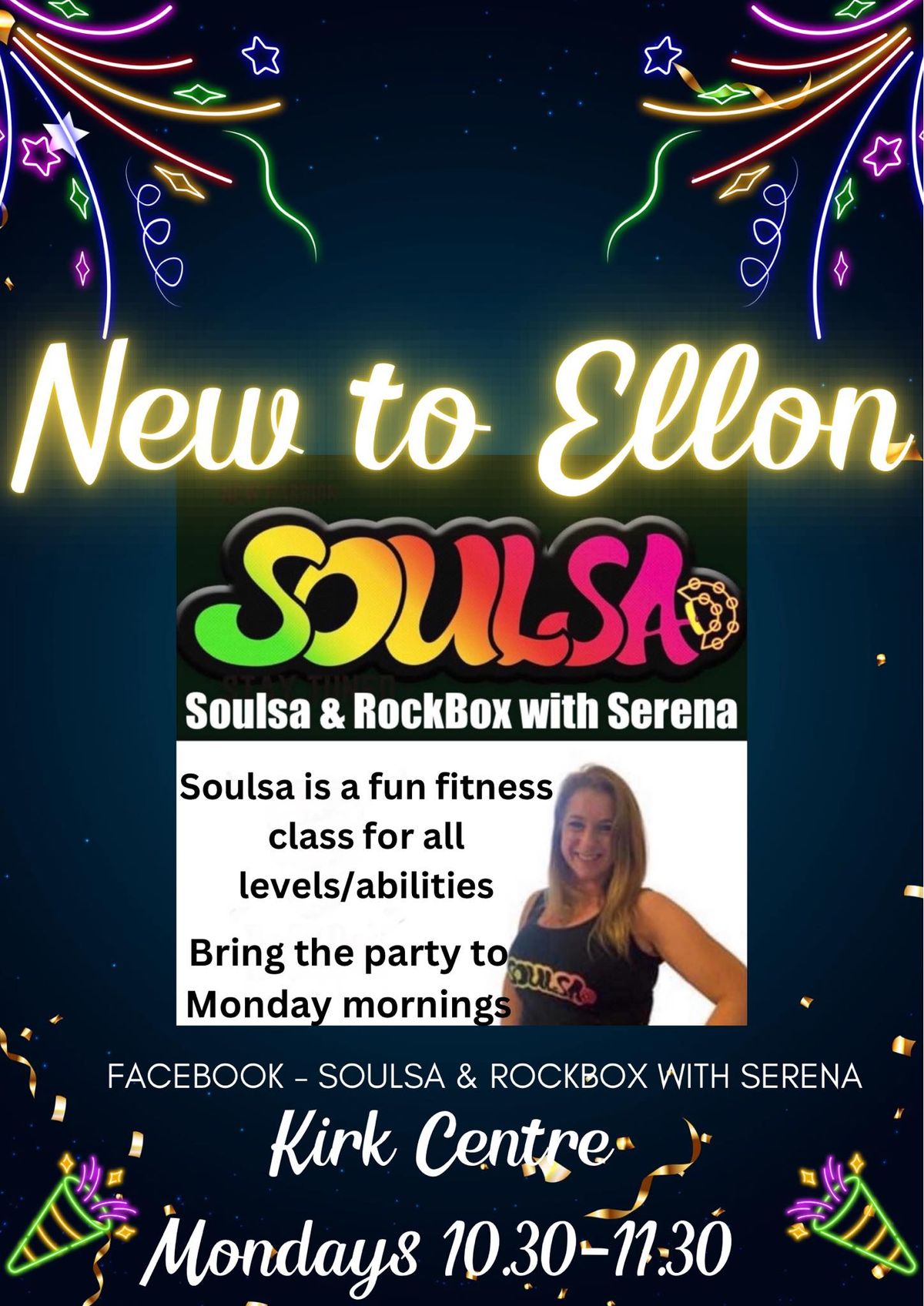 Bring SOULSA DANCE FITNESS to ELLON \ud83c\udf89