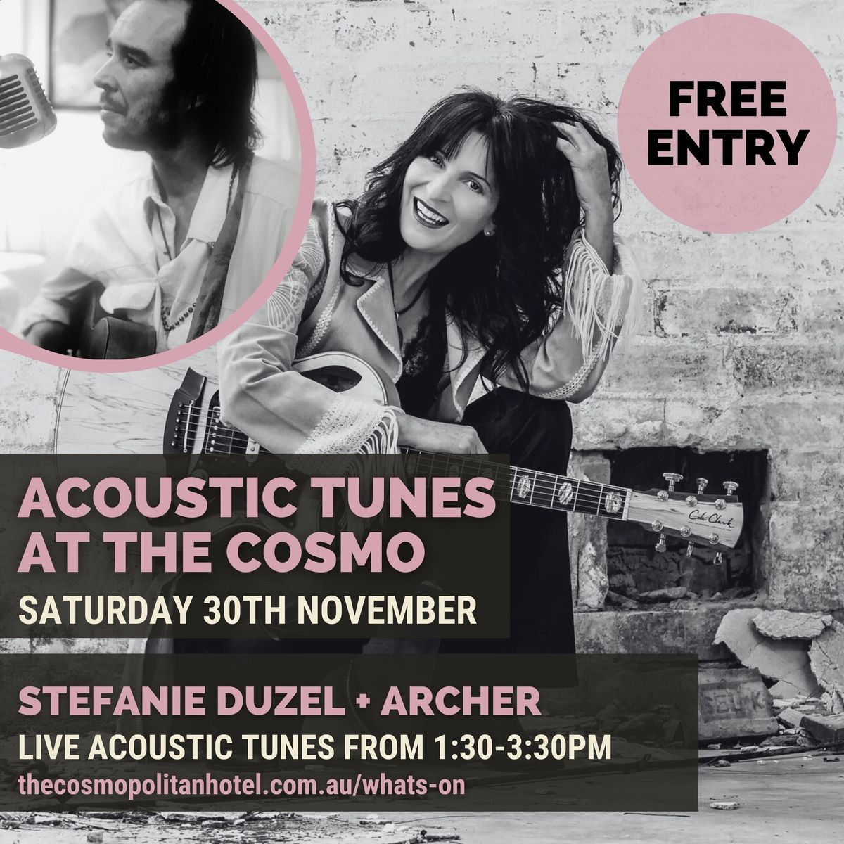 Stefanie Duzel + Archer - Live at the Cosmo