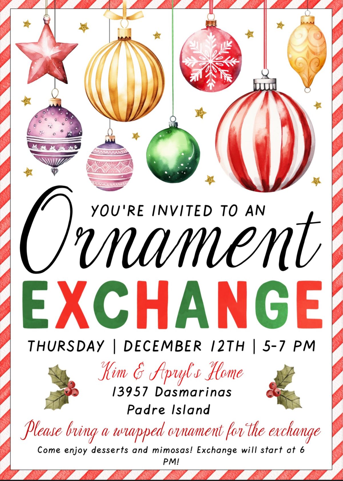 \ud83c\udf84Realtor & Affiliate Ornament Exchange\ud83c\udf84 