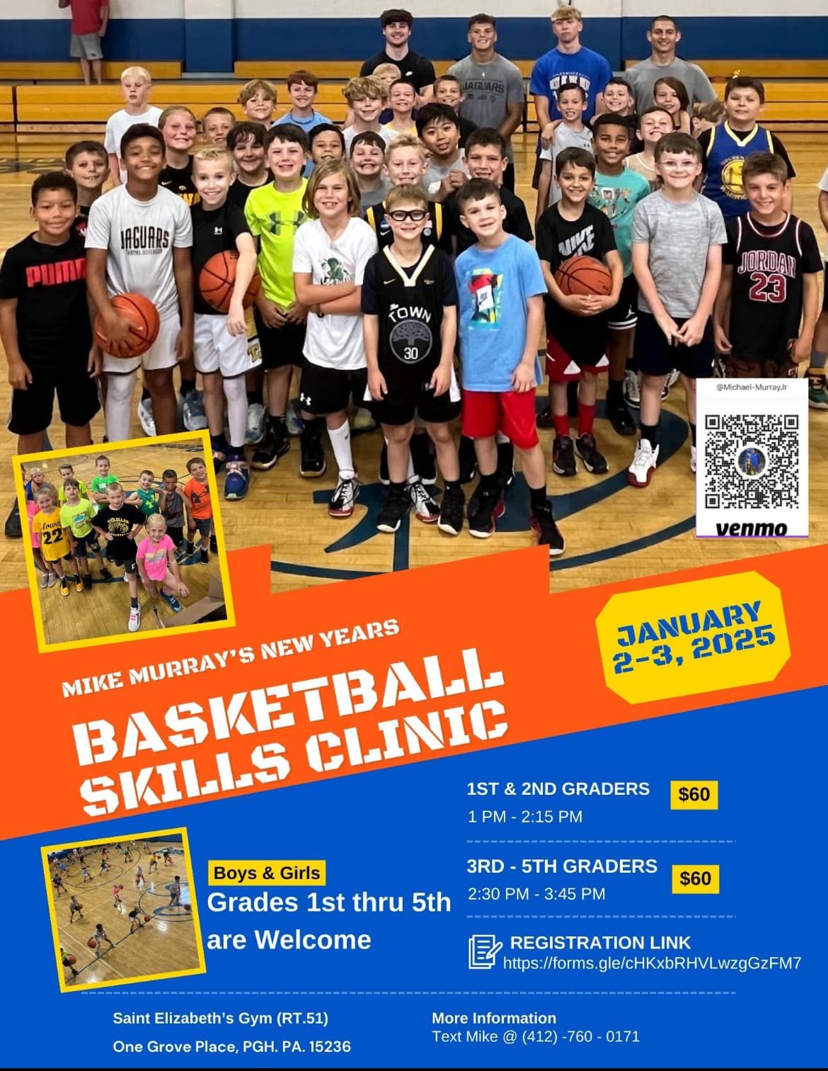 Mike Murray\u2019s Basketball Skills Clinic