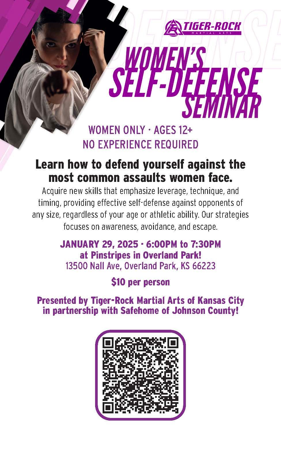 Women's Self-Defense Class