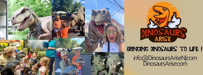 DinosaursArise at Edison\u2019s \u201cFall Family Spectacular\u201d Street Fair