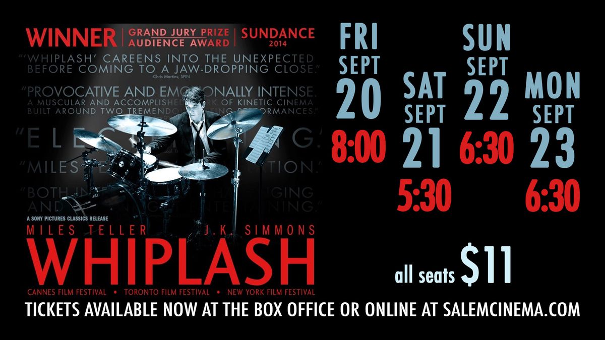 WHIPLASH - 10th Anniversary!