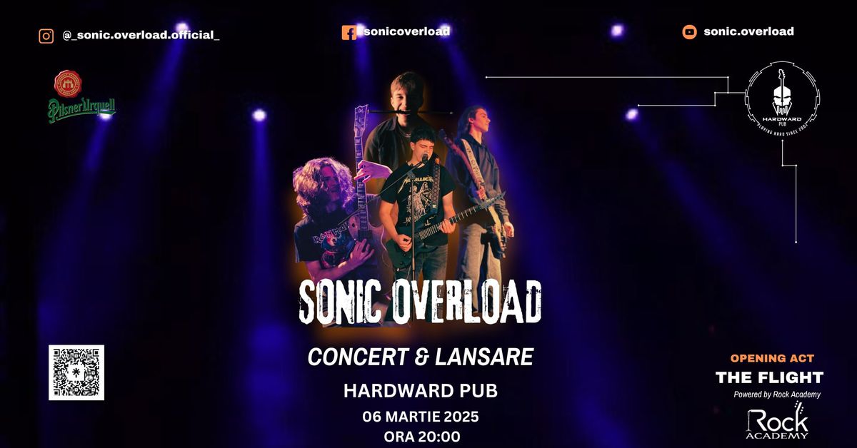 SONICOVERLOAD \u2013 "INSIDE" DEBUT ALBUM LAUNCH @Hardward Pub - 6-mar-2025