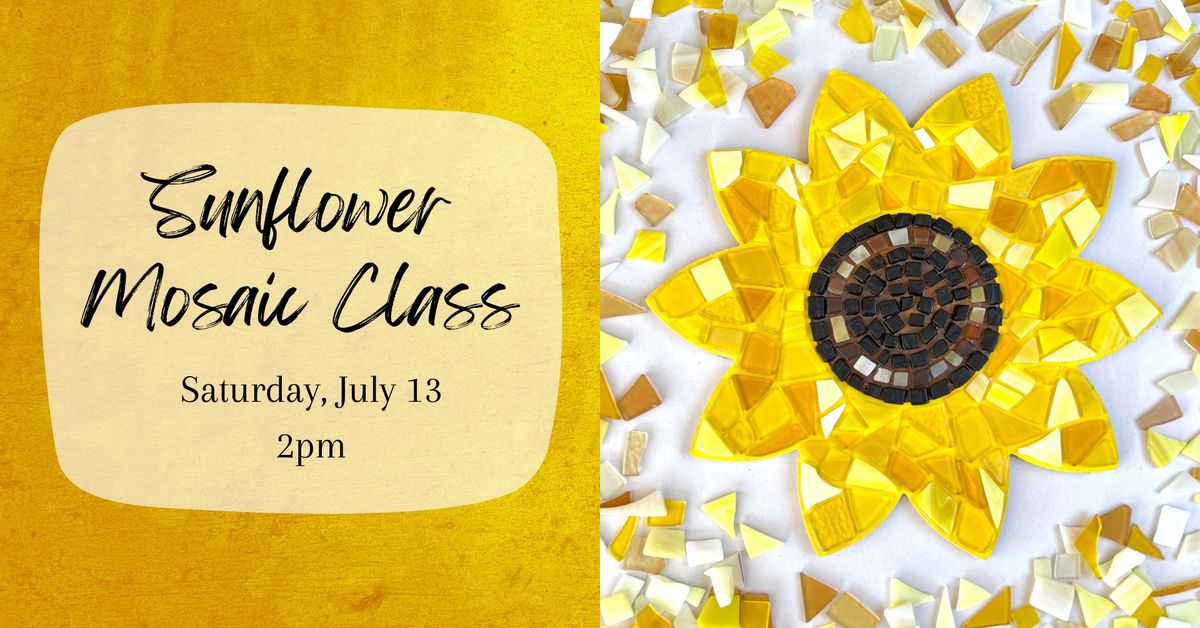 Mosaic Sunflower Class