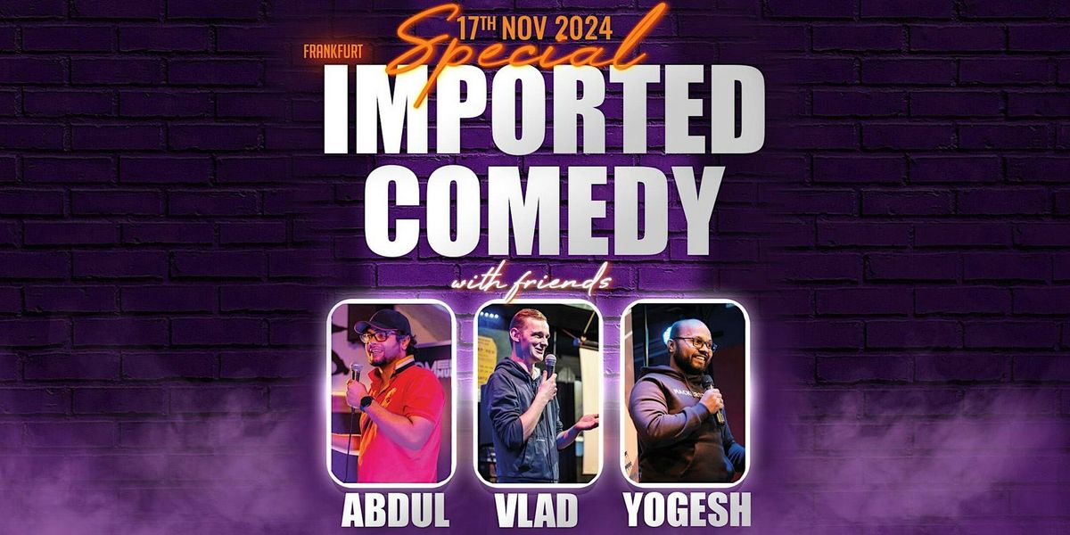 Imported Comedy in Frankfurt