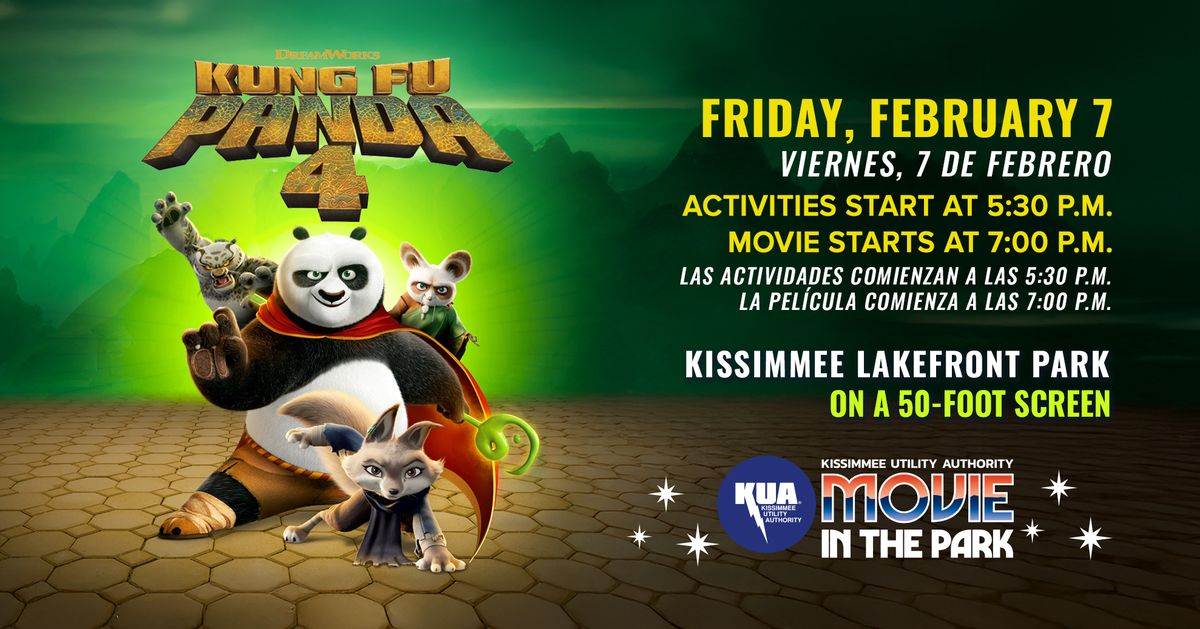 Movie in the Park: Kung Fu Panda 4