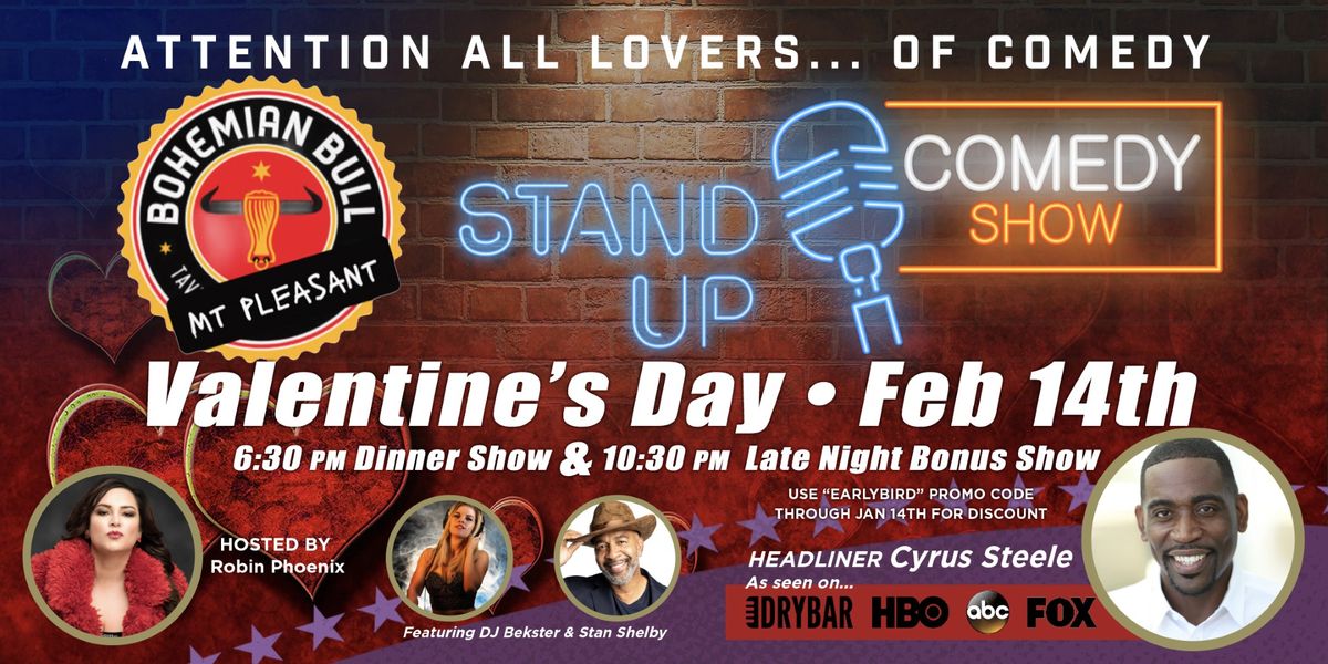 Valentine's Day Dinner & Comedy Show