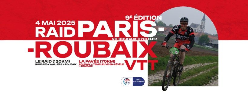 Raid VTT Paris- Roubaix