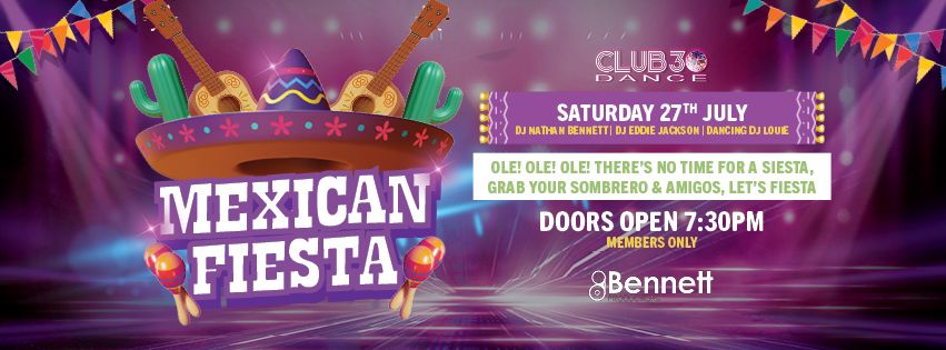 Club 30 Dance - Mexican Fiesta