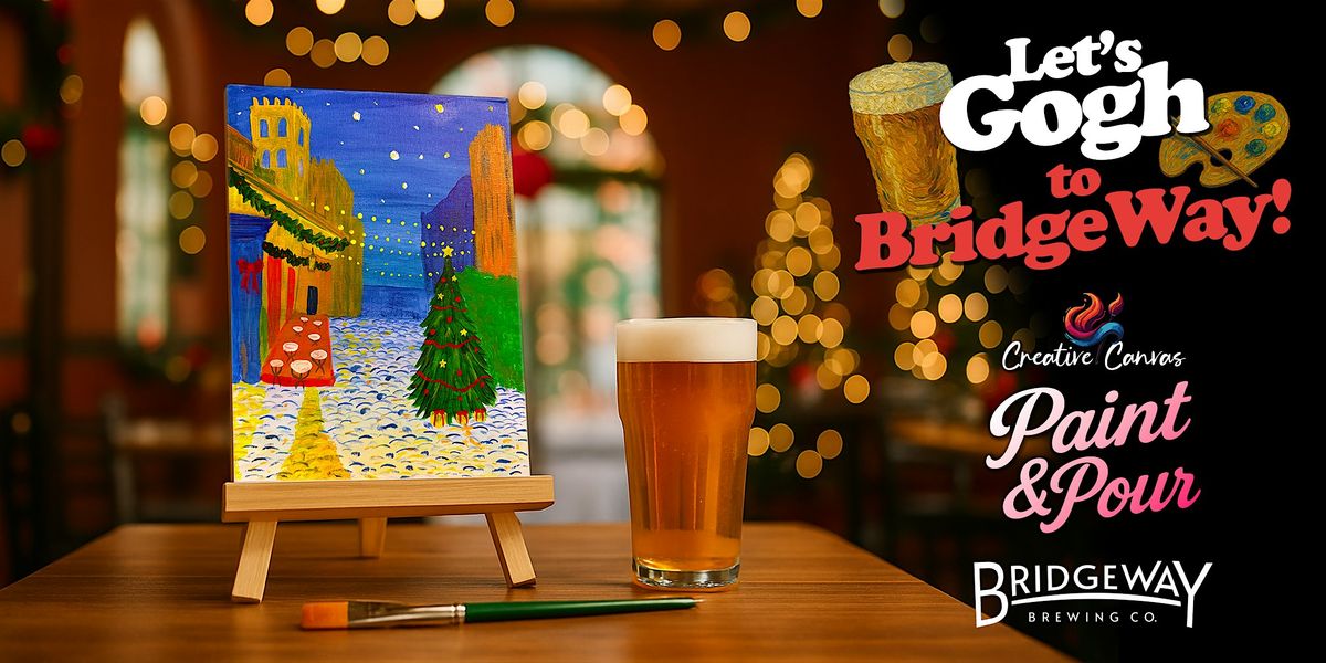 Paint\uff06Sip at BridgeWay Brewing