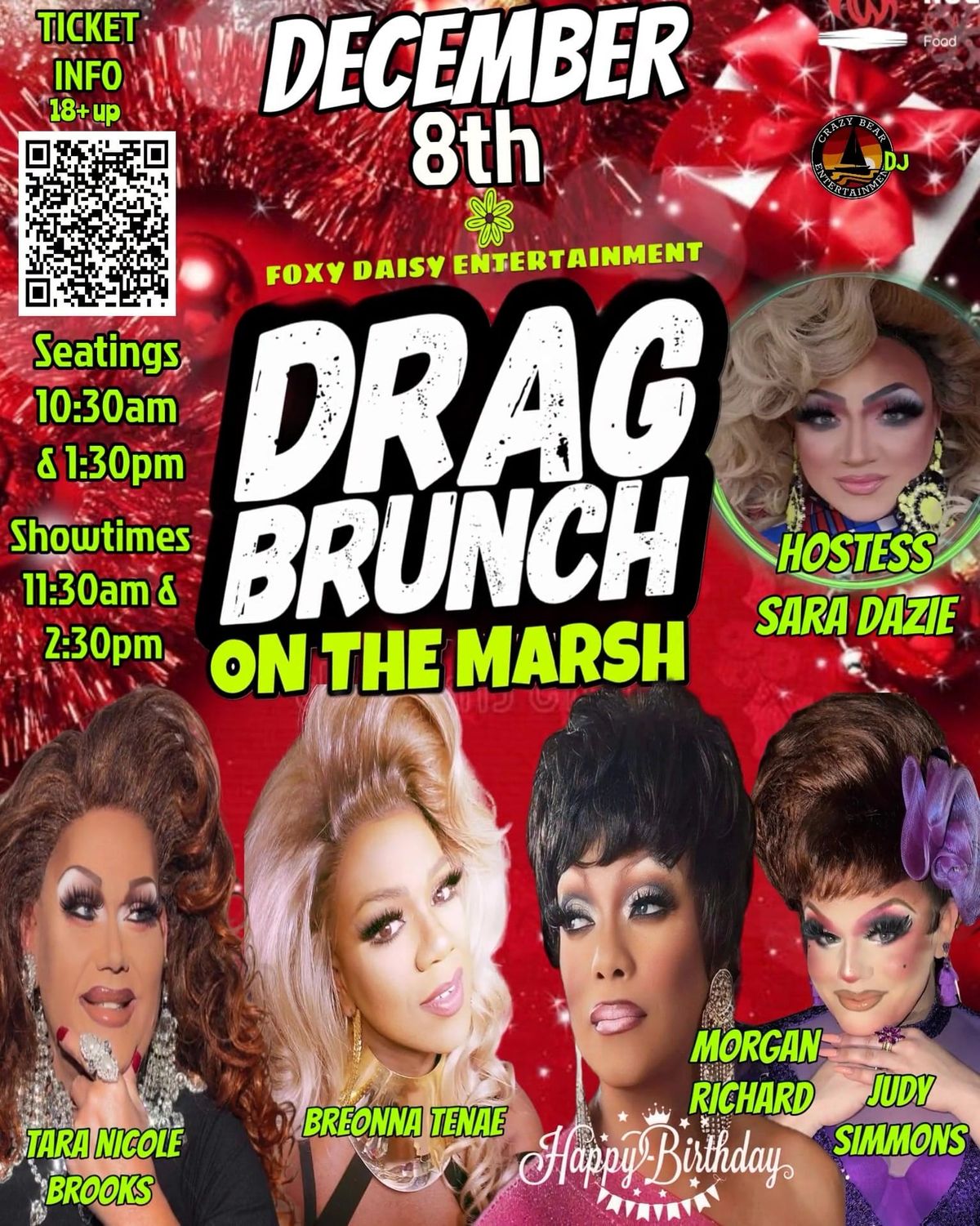 DRAG BRUNCH ON THE MARSH - @ Roca Roja (Top Floor)