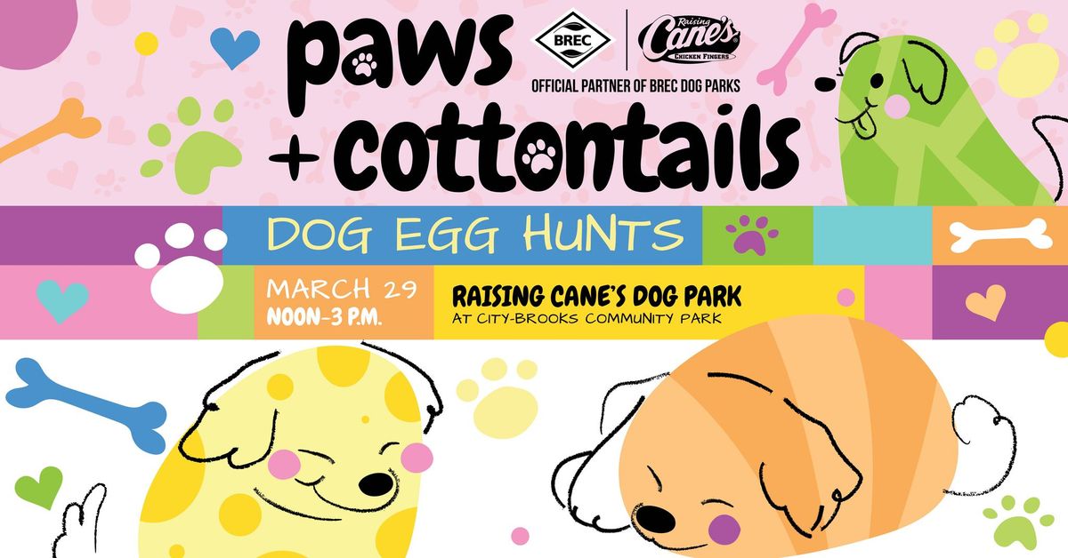 Paws + Cottontails (Dog Egg Hunt)