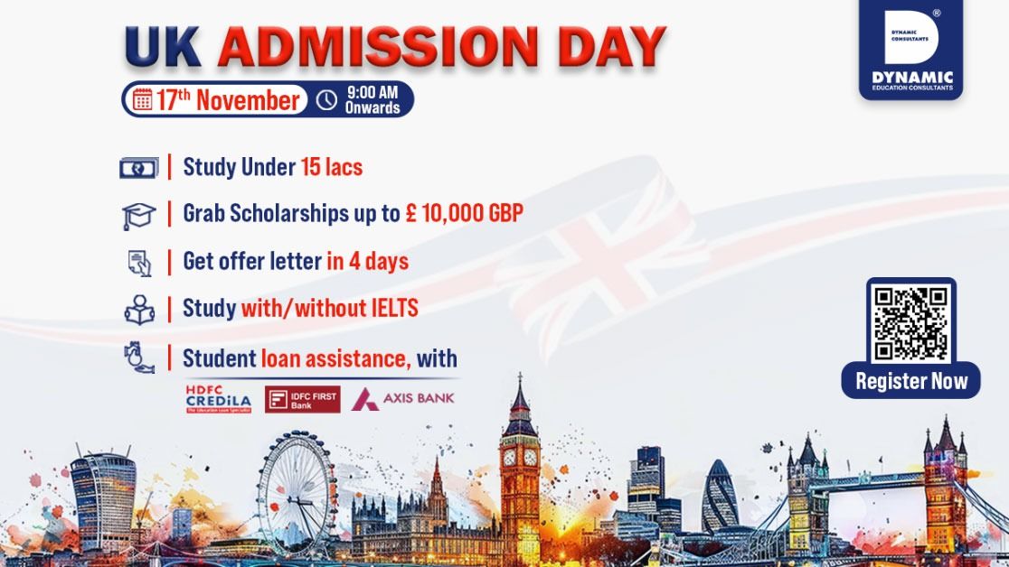 Attend Free UK Admission Day!