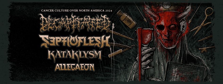 Decapitated & Secpticflesh with Kataklysm and Allegaeon | Granada Theater | Dallas, TX