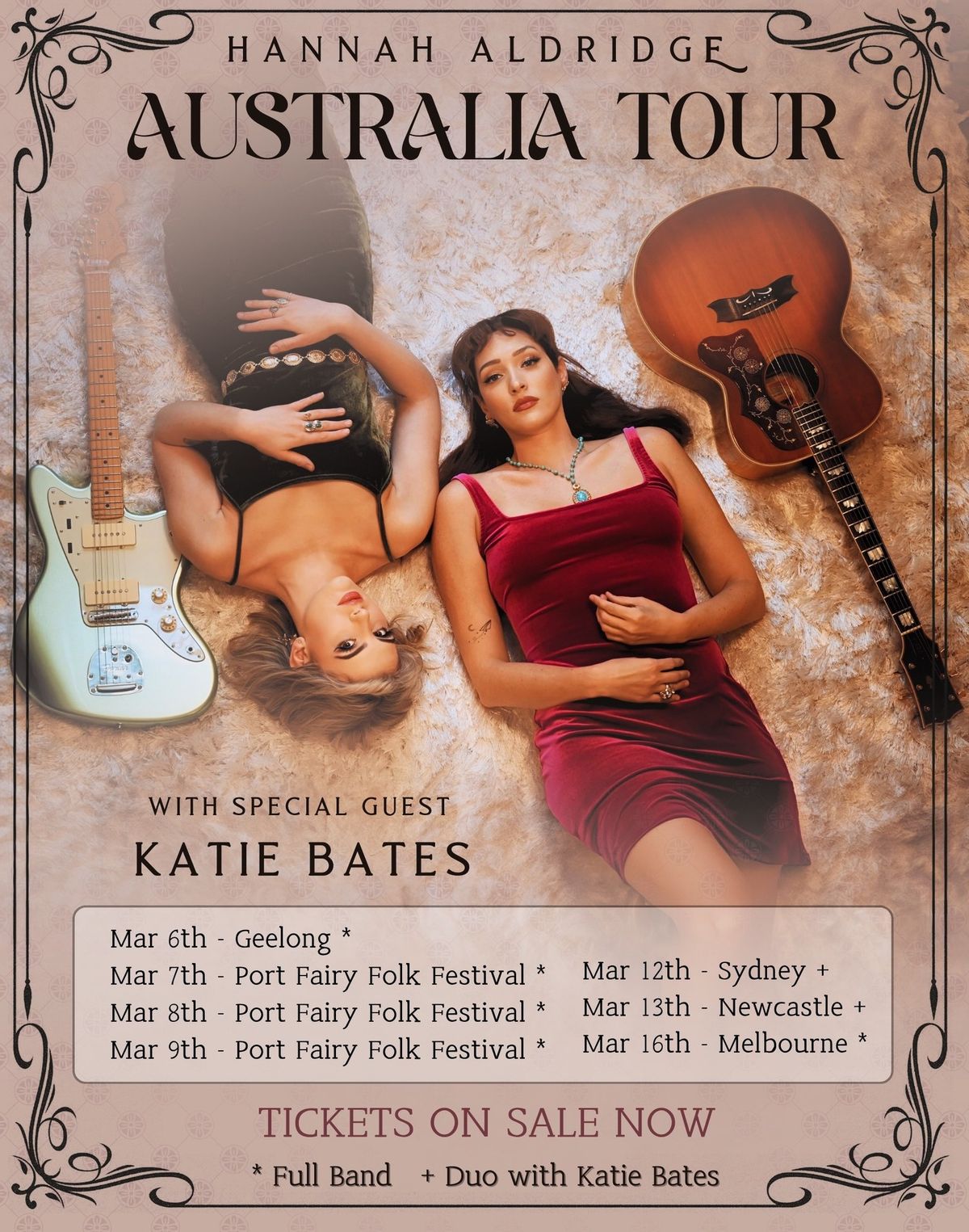 Hannah Aldridge (USA) + Katie Bates @ Northcote Social Club